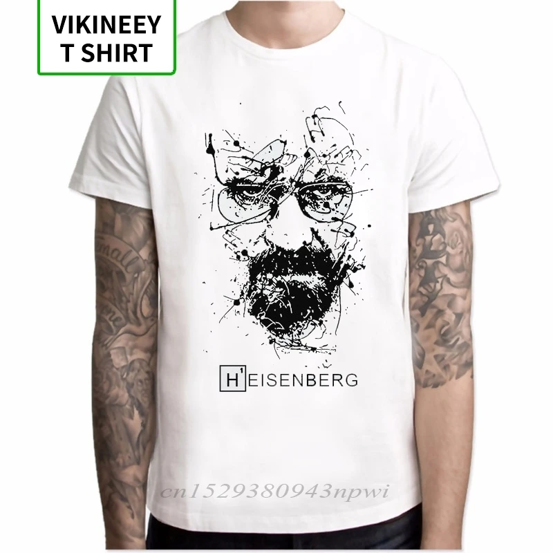 New Arrivals T Shirt Men Fashion printing Breaking Bad I Am The One Who Knocks Heisenberg Men Tee Short Sleeve hipster Tops