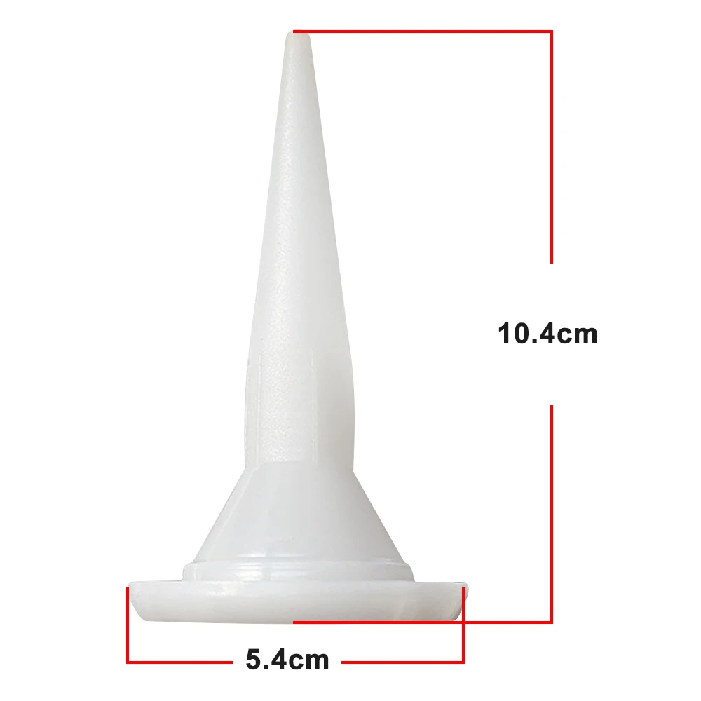 Plastic Nozzle Piston For Caulking Gun Silicone Glue Sealant Gun 2