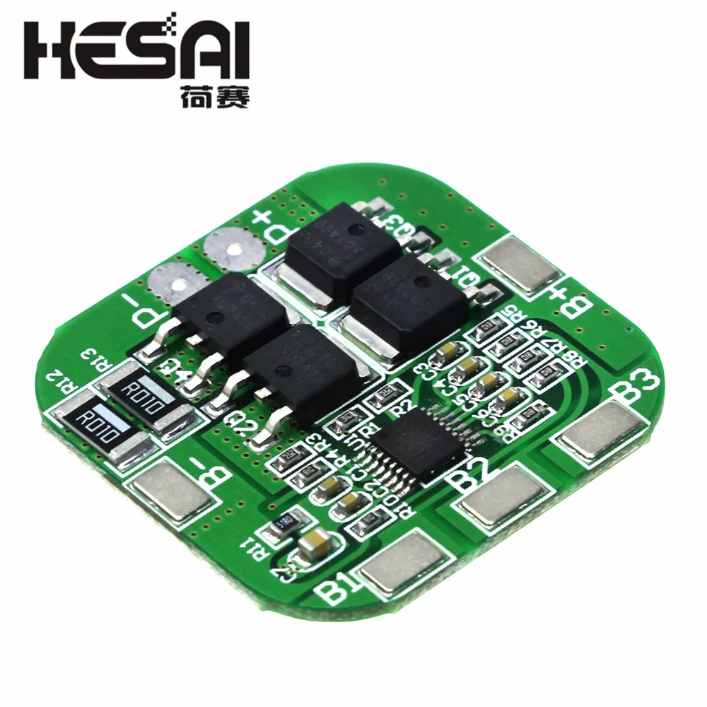 4S 14.8V / 16.8V 20A Peak Li-ion BMS PCM Battery Protection Board BMS PCM for Lithium LicoO2 Limn2O4 18650 LI Battery