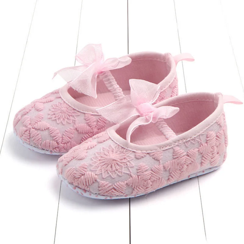 New baby girl shoes soft sole for 0-1 year old baby girl toddler shoes