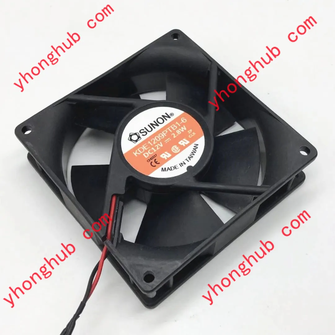 

SUNON KD1209PTB1-6 DC 12V 2.8W 2-Wire 90x90x25mm Server Cooling Fan