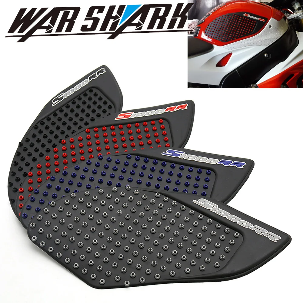 For BMW S1000RR S1000 RR 2009- 2016 2015 2014 2013 12 Protector Anti Slip Tank Pad Sticker Gas Knee Grip Traction Side 3M Decal