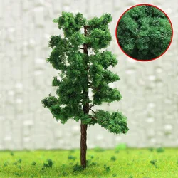 D5020 50pcs N Scale 1:160 Tower Trees 5cm Deep Green Iron Wire Trunk Model Trains Layout