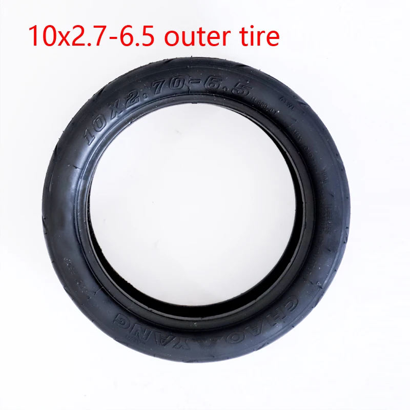 10x2.70-6.5 Vacuum Tubeless Tire 10*2.70-6.5 Inner and Outer Tyre for Electric Scooter Balance Car Accessories