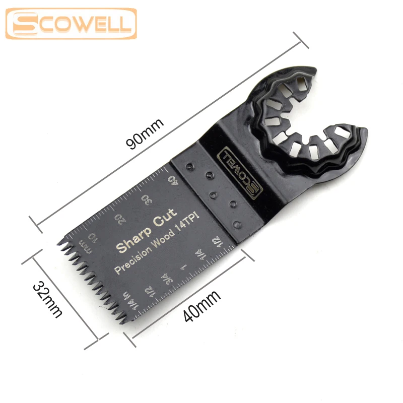 Substituído Mergulho Scilating Multi Tool Saw Blades, Star Lock, Ferramentas Elétricas Multimaster, Corte De Madeira, Acessórios DIY, 2 Pack