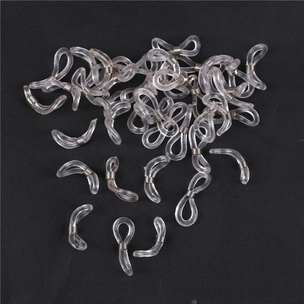 40pcs/lot Eyeglasses Glasses Sunglasses Spectacles Chain Rope Holder Strap Retainer End Loop Connector  Eyewear Accessories