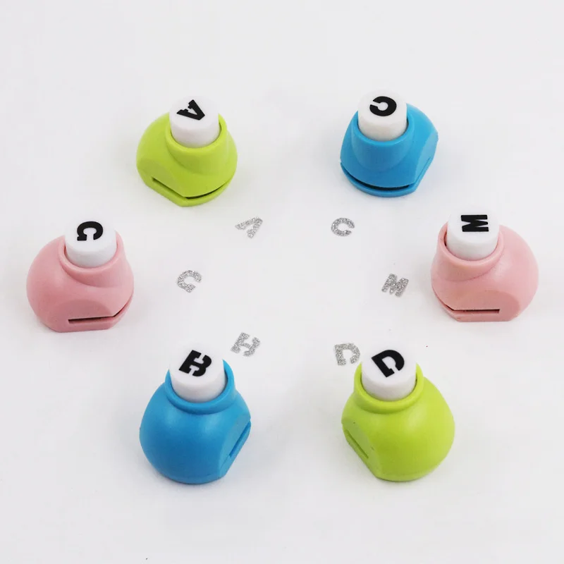 Punching Machine Letter Set Children's Punching Machine Student Embossing Machine Edging Handmade Diy Production Gifts