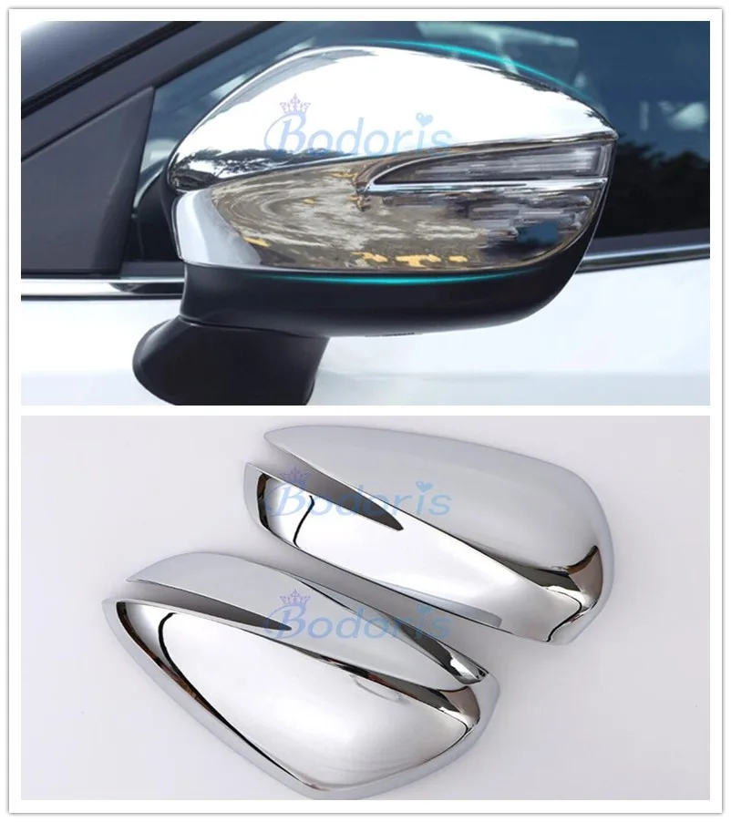 

For Mazda CX-5 CX5 2015 2016 Side Wing Mirror Cover Rear View Overlay Rearview Panel Frame Caps Chrome Car-styling Accessories