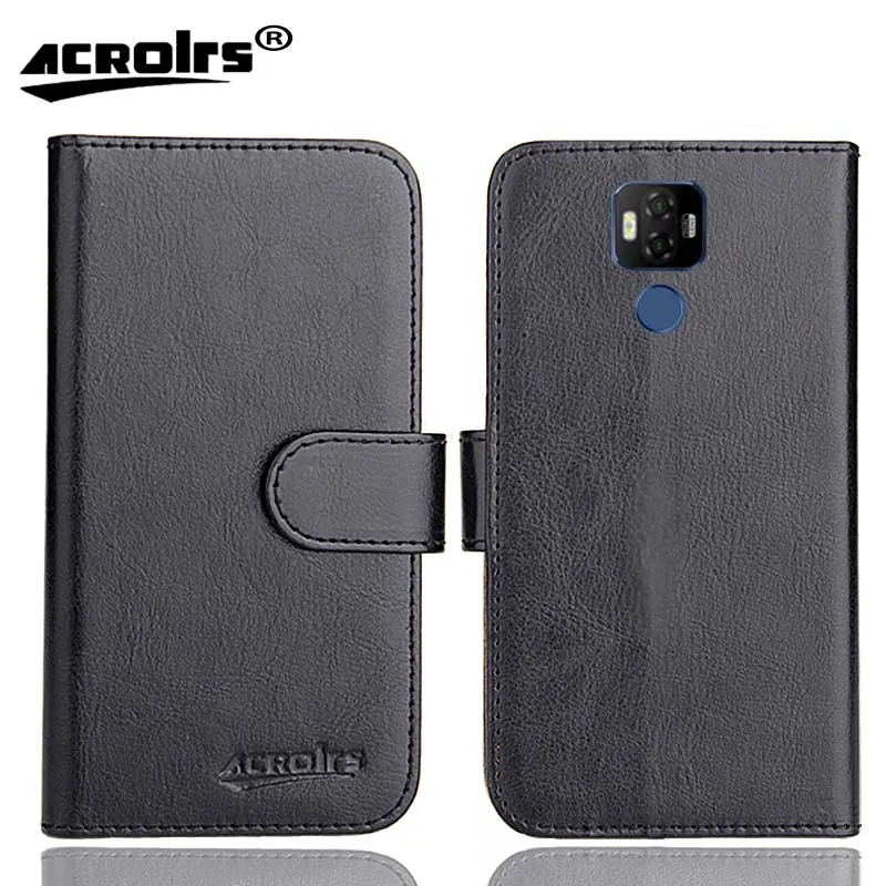 6 Colors Ulefone Power 6 Case Leather Fashion Vintage Luxury Slip-resistant Protective Ulefone Power 6 Phone Cover Credit Card