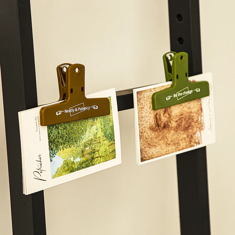 Leuke Bill Map Multifunctionele Magnetische Map Ins Plastic Map Map Koelkast Sticker Bestand Hand Rekening Map Clip