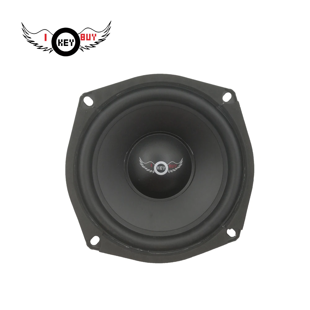 

1pc Car Stereo Audio Speaker 5.25 inch Full Range 8ohm 150W Rubber Edge I KEY BUY Style Replacements HiFi Loudspeaker