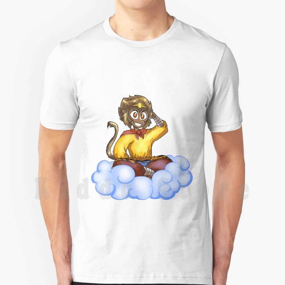 Monkey King T Shirt Cotton Men DIY Print Cool Tee Sun Wukong Monkey King Journey To The West Overly Sarcastic Productions