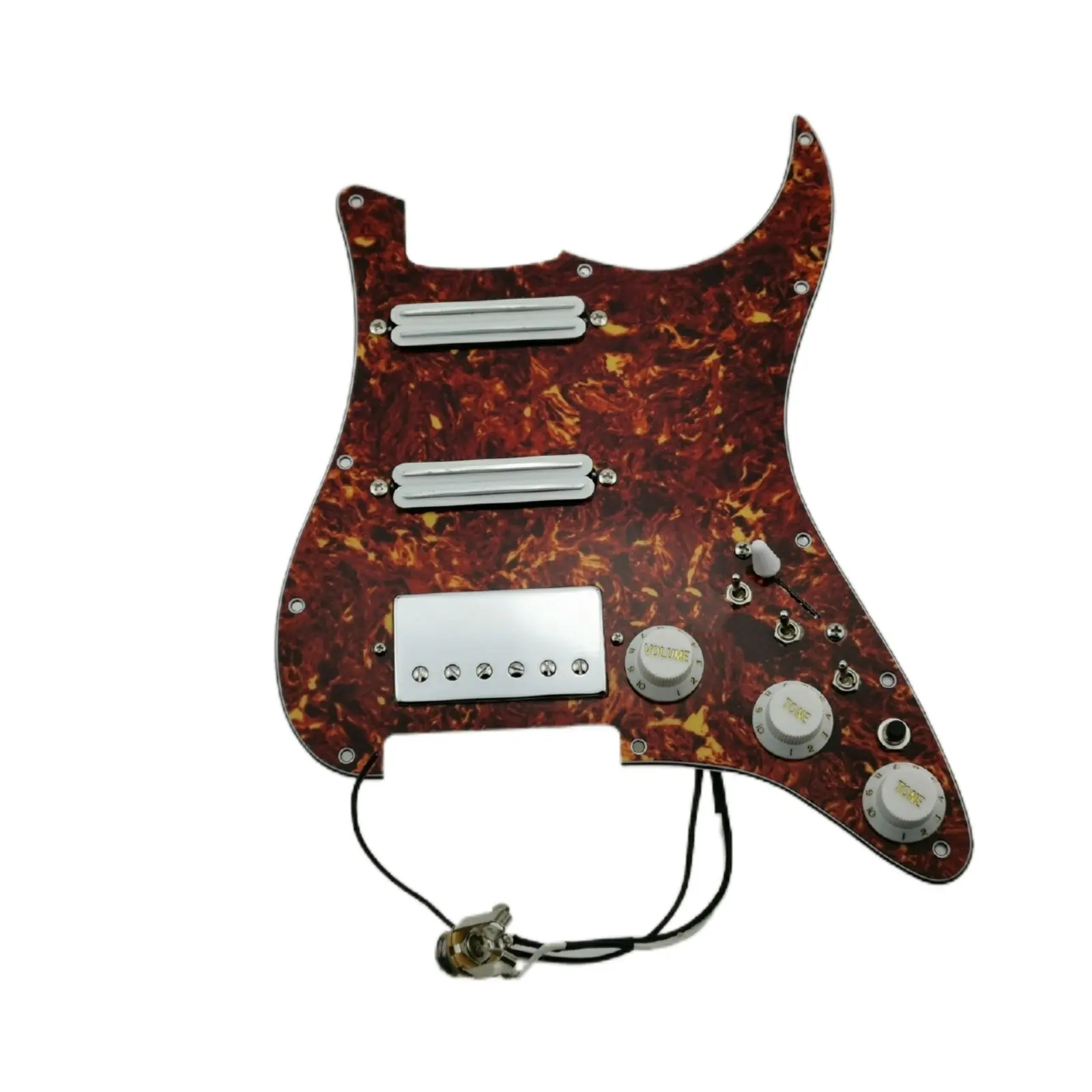 

Guitar Pickups Humbucker Pickup Prewired loaded Pickguard Guitar Alnico 5 HSS Wiring Harness Push-Pull Single Cut Set