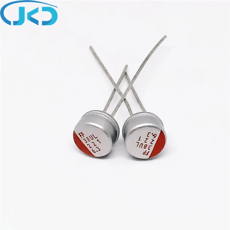 10pcs 220uF 6.3V 6x4mm Fujitsu Super Low ESR 6.3V220uF For Motherboard VGA Solid Capacitor  6.3V 220UF Fujitsu