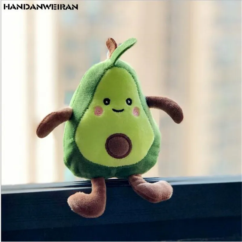 13cm Green Avocado Plush Toys Stuffed Plants Soft Pillow Stuffing Doll For Girl&Boys Kids Gift Valentine\'s Day Present