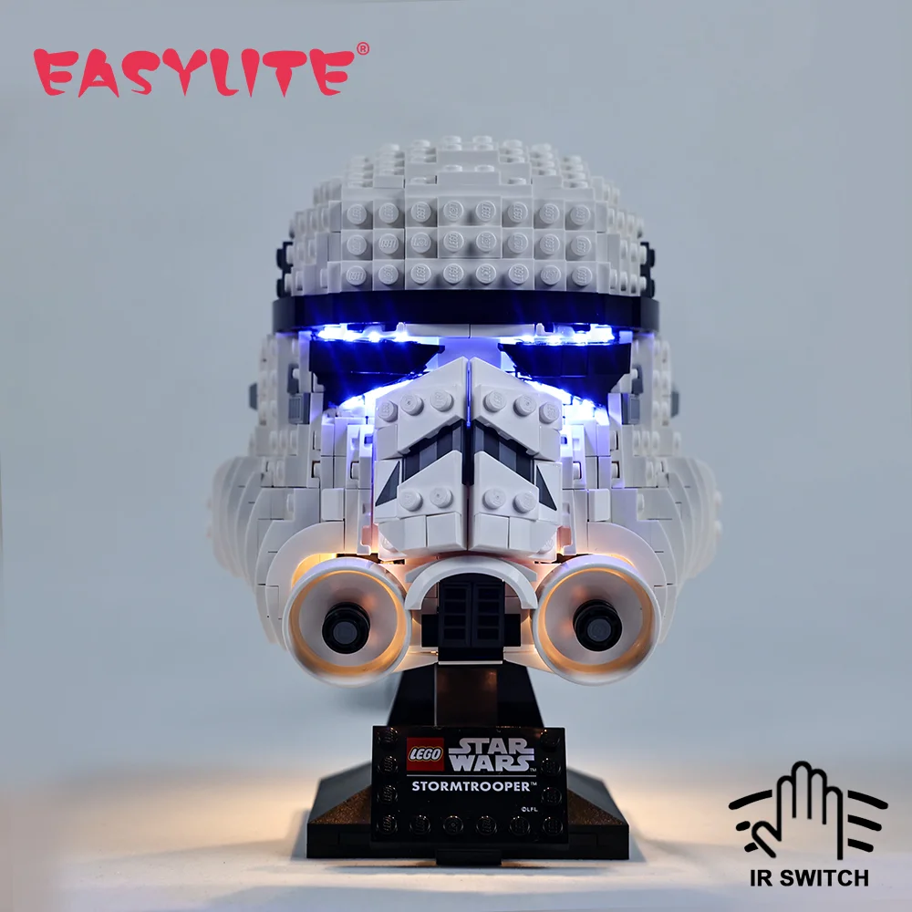 EASYLITE LED Light Set For 75276 Scout Trooper Helmet Blocks Bricks Only Lighting Kit NOT Include Model