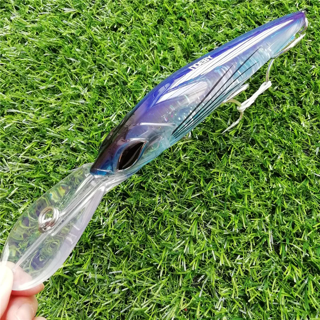 18cm 90g Wobbler Angelköder Großer Crankbait Minnow Peche Bass Trolling Kunstköder Hecht Karpfen Köder Peche Angelzubehör – Detail 9
