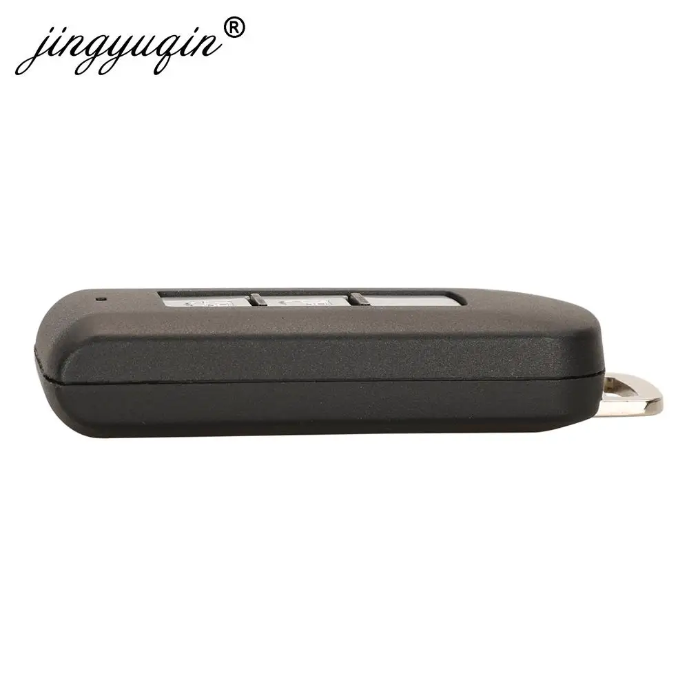 jingyuqin Smart Remote Key Fob 2BTN 433Mhz ID46 ID47 for Mitsubishi Lancer Outlander ASX G8D-644M-KEY-E / Montero L200 GHR-M004