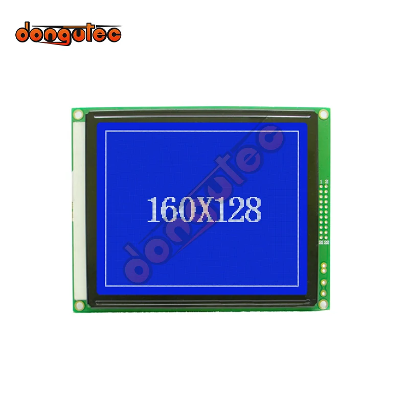 160128 160128B 160128A LCD Display Screen T6963  controller 5V 129.0X102.0X17