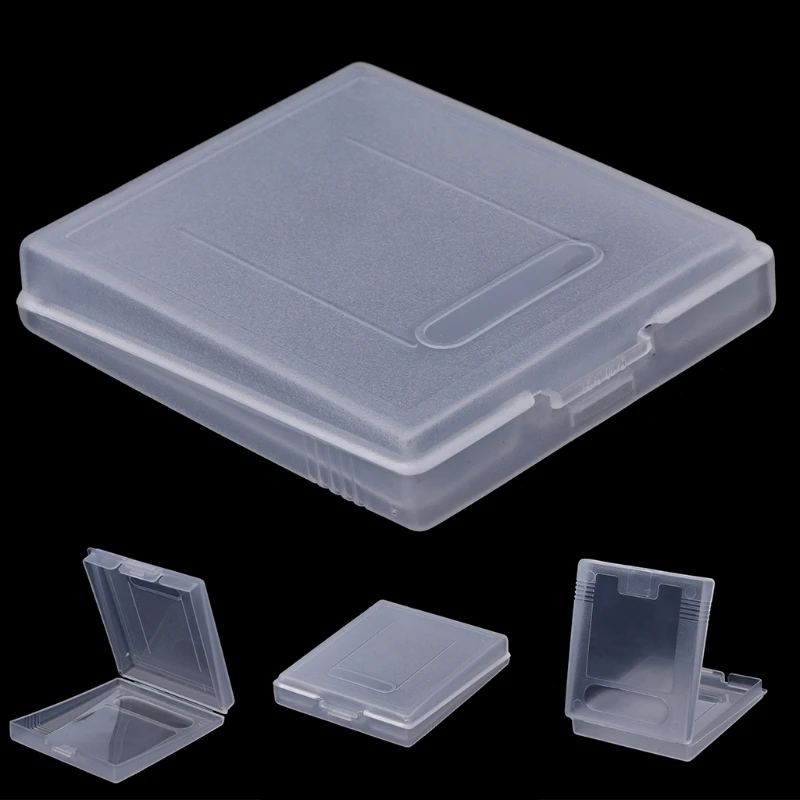 5Pcs Clear Plastic Game Cartridge Case Dust Cover For Nintendo Game Boy Color GBC