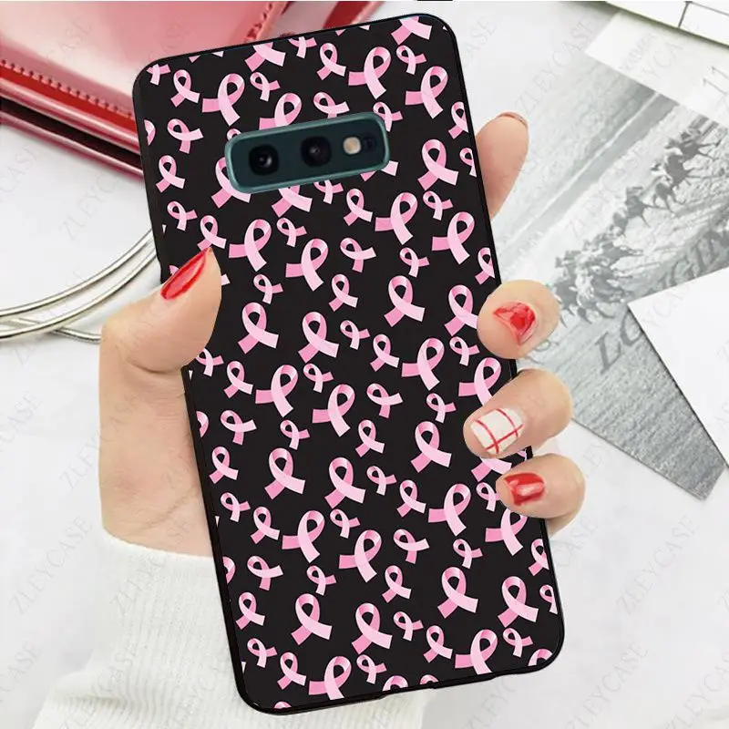 pink Ribbon Girl Breast Cancer  Phone Cover For Samsung Galaxy S24ULTRA S23ULTRA S21FE S21+ S24 S22+ S20PLUS s20ULTRA S20FE Case