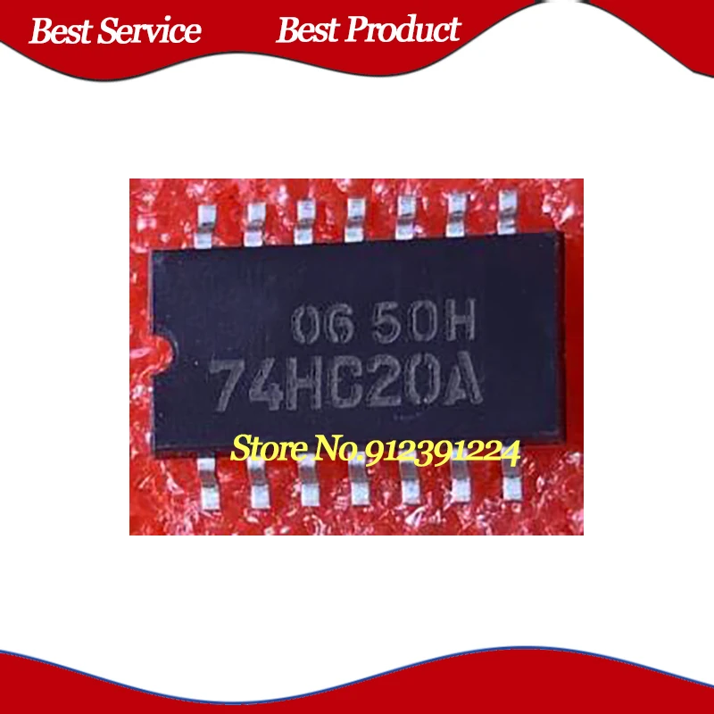 10 Pcs/Lot TC74HC20AF SOP14 New and Original In Stock