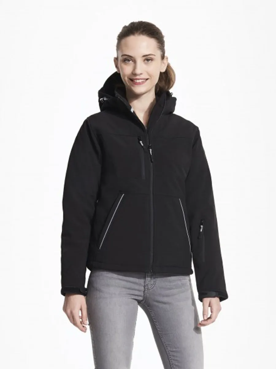 WOMEN's padded SOFTSHELL jacket-waterproof and breathable-ROCK WINTER