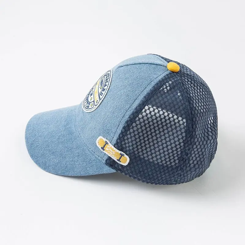 DKS16649-1K dave bella summer fashion new born baby boys casual patchwork letter hat