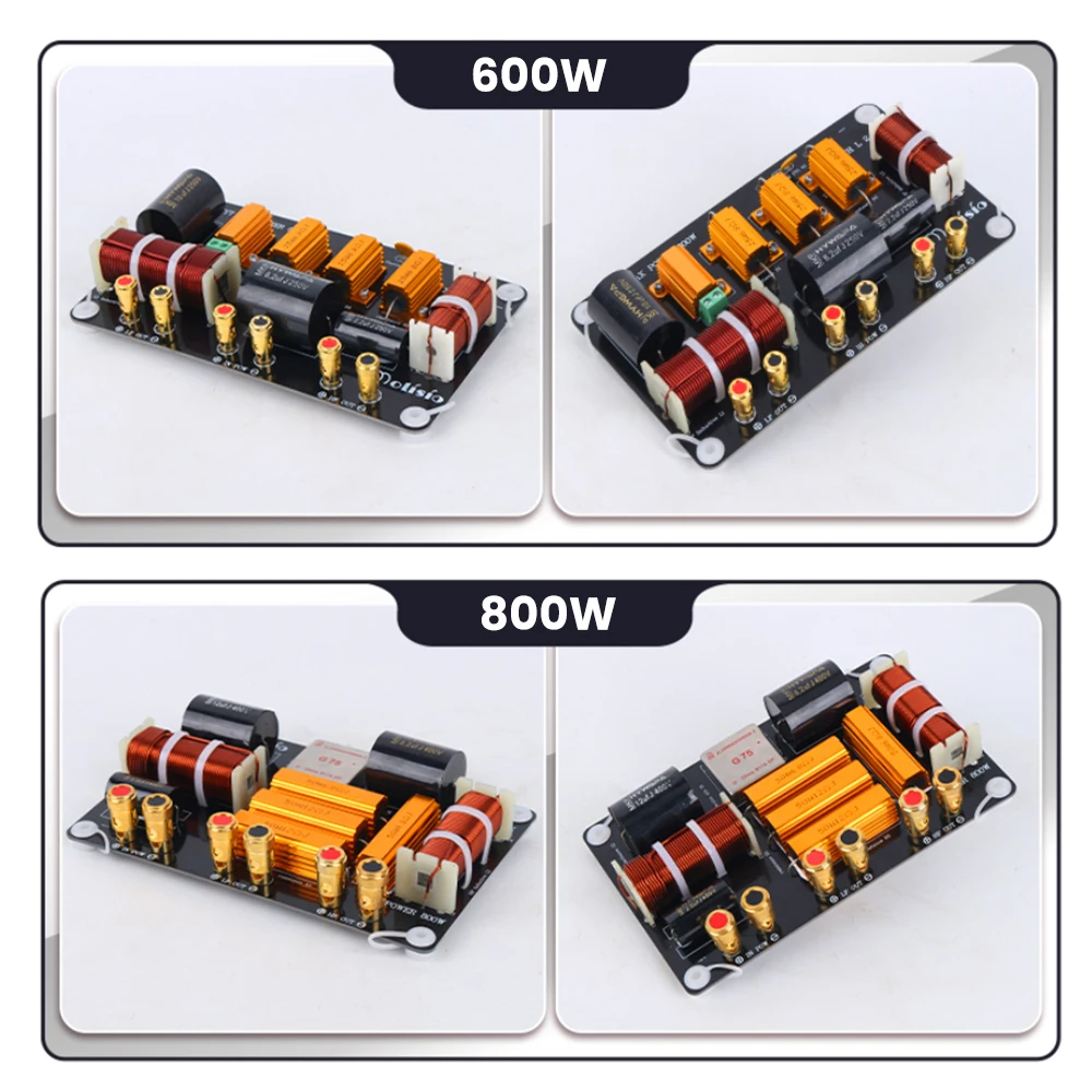 AIYIMA 2 ウェイ 600 ワット 2000 ワットスピーカークロスオーバー高音 + 低音 Hifi プロフェッショナルステージ周波数分周器フィルター 8-18 インチスピーカー用