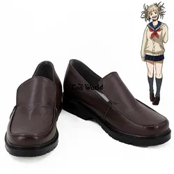 Boku No Hero Academia Himiko Toga Anime Customize JK Uniform Shoes Cosplay Flat Shoes