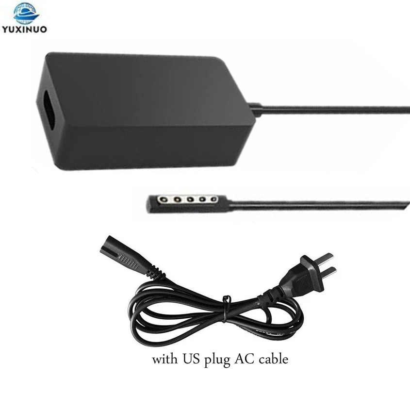 12V 3.6A 48W AC Power Laptop Charger with EU/US Cable For Microsoft Surface Pro 1 2 10.6