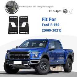 For Ford Raptor F150 2009-2021 Front Rear 4pcs Mudflaps Mudguard car Accessories Auto Styline Mud Flap Guards Splash Fender