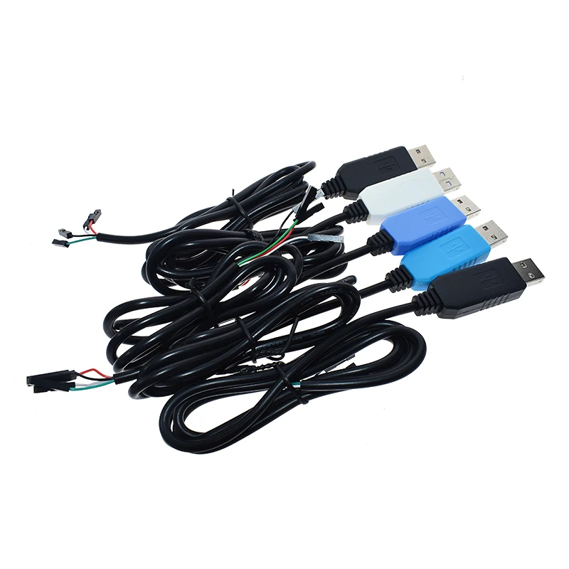 PL2303 USB to UART TTL Cable Module FT232RL PL2303HX USB Transfer to TTL RS232 Serial Port Adapter Module CH340 Download cable