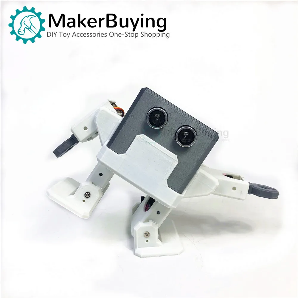 OTTO H robot humanoid mobile phone Bluetooth remote control programming DIY dancing robot toy maker arduino 3D printing