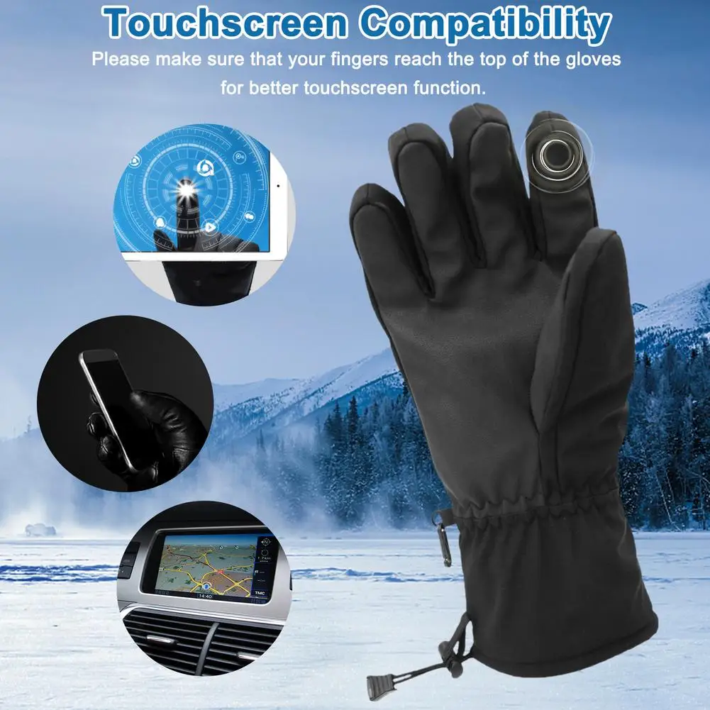 

Winter Thermal Gloves Impervious Running Gloves Grip Cold Waterproof Windproof Gloves Outdoor Sports For Cycling Winter