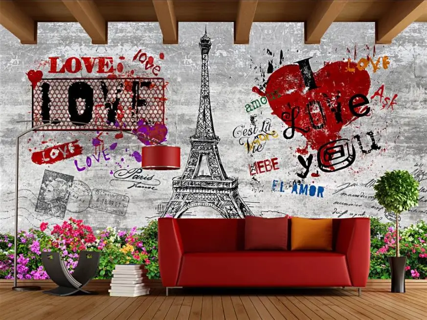 Custom photo wallpapers 3d Art graffiti wallpapers for living room bedroom wall paper for kids room 3D Background wall 2020