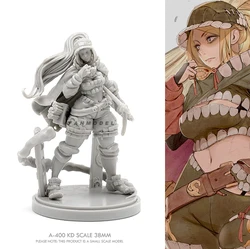 38mm Resin model kits DIY figure Beauty Soldier self-assembled A-400