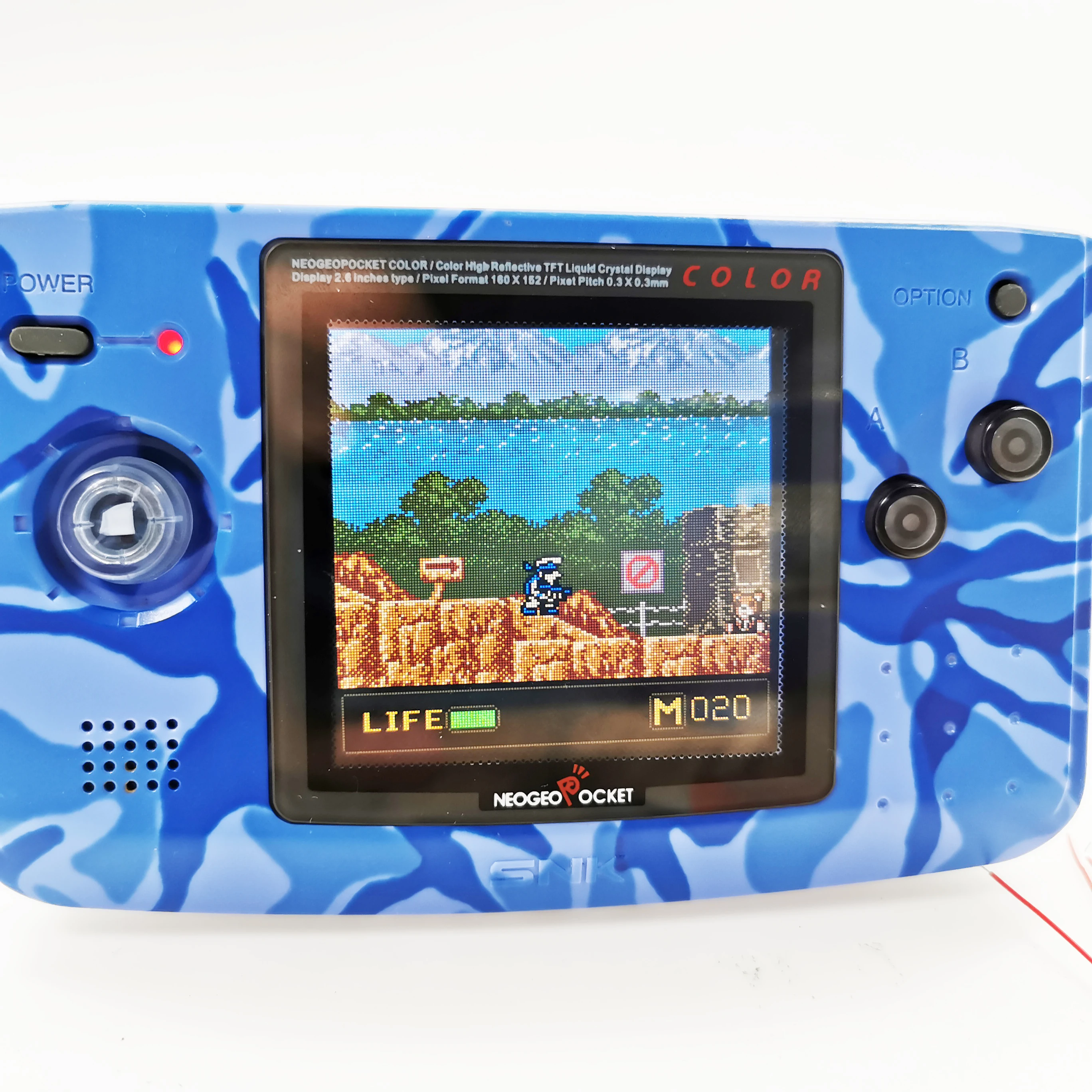 Newest Retro Pixel Super OSD DIY Coloful Large Screen LCD display For NGPC Backlight LCD For NEOGEO Pocket Color Game Console