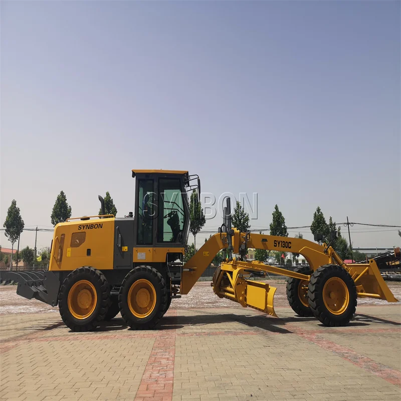 2021 Farm Garden Machine Road Construction Equipment SY130C Widely Used Mini Motor Grader