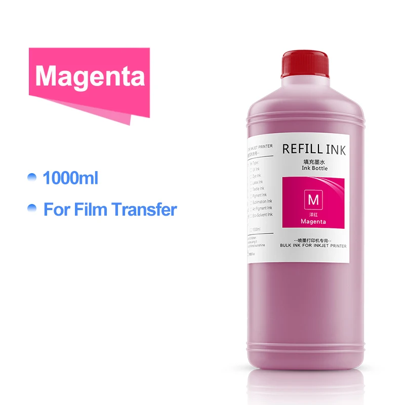 1000ML*6 DTF Ink Kit PET Film Transfer Ink For Direct Transfer Film Printer For DTF Printing PET Film Printing For Epson L1800