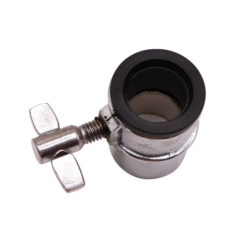 Hanging Truss Pipe Fittings Bracket Fittings 19mm 16mm Diameter Bracket Metal Pipe Sleeve Silver Color 1 Piece