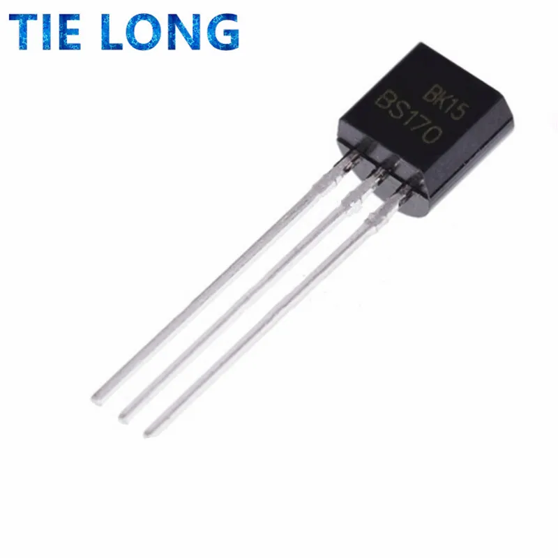 10PCS BS170 ZU-92 TO92 neue triode transistor