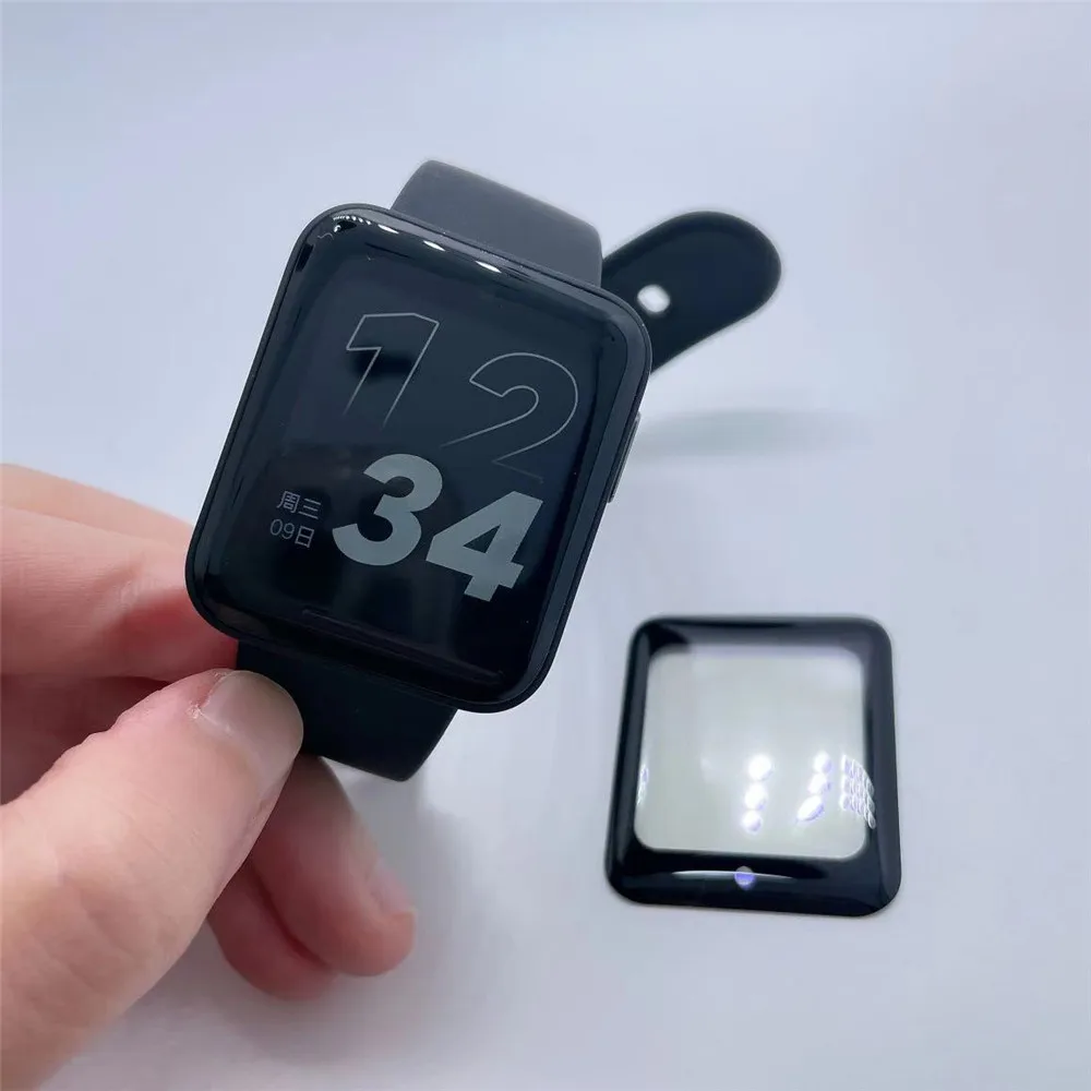 3D-Schutzfolie mit gebogenen Kanten für Xiaomi Mi Watch Lite HD Weiche Vollabdeckung Displayschutzfolie für Xiaomi Redmi Watch – Detail 3