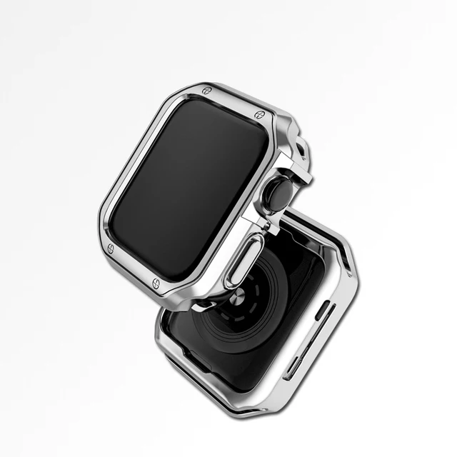 Coque de protection d'écran TUP pour Apple Watch, pare-chocs pour Apple Watch Series 9, 8, 7, 6, 5, 4, 3, 45mm, 41mm, 40mm, 44mm, 42mm, 38mm