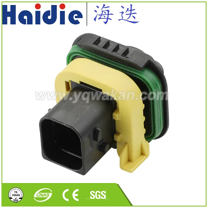 

Free shipping 5sets 6pin male auto electric housing plug wiring cable waterproof connector 1-1703820-1