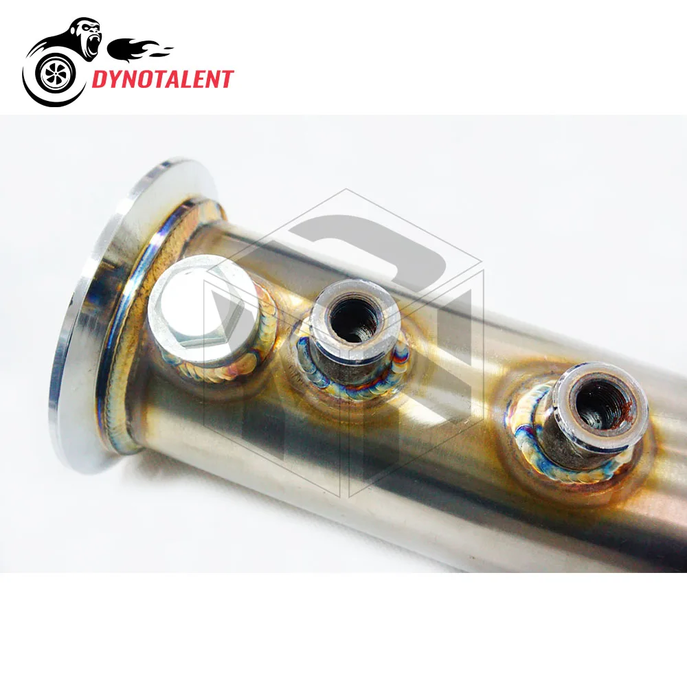 DYN RACING 3.0'' Stainless Steel 304 N57 Downpipe For B MW E90 E91 E92 E93  F01 F02 F07 330d 2007-2013 view 5