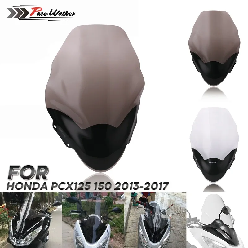 

PCX125 PCX150 Windscreen Windshield Wind Deflector Black For HONDA PCX 125 150 2013 2014 2015 2016 2017 Motorcycle Accessories