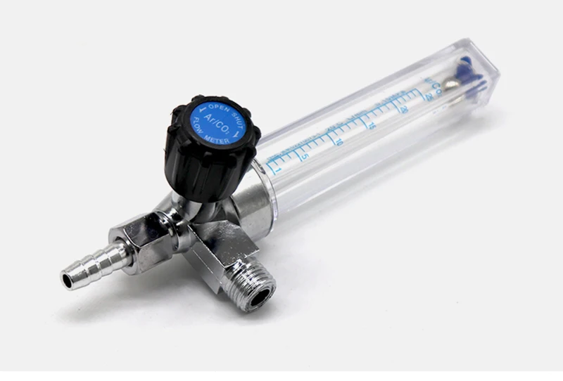 بارب-مقياس تدفق الأرجون 1/4PT ، 0.15 ميجا باسكال M14 * 1.5 ، منظم غاز الأرجون AR/CO2 ، لحام ، مقياس اللحام Mig ، قطعة واحدة
