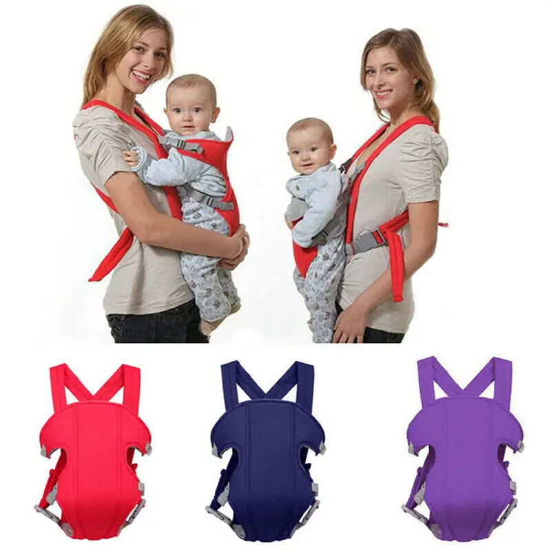 Newborn Infant Baby Carrier Adjustable Breathable Wrap Sling Backpack Max Load weigh 15kg baby sling backpacks