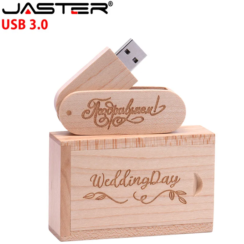 

USB 3.0 Free custom logo USB flash drive 128 gb Rotatable Wooden Pen drive Maple Memory Stick pendrive 32GB 64GB usb creativo